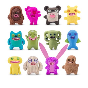 英國 FUGGLER 放克牙寶 萌牙怪獸 怪物新人毛絨玩偶 9吋 (單入隨機出貨)