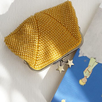 Ba-ba (m) 鉤針串珠方形小包 No.2093