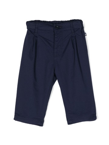 Petit Bateau - chino stretch-cotton trousers - kids - Elastane/Cotton - 18 mths - Blue