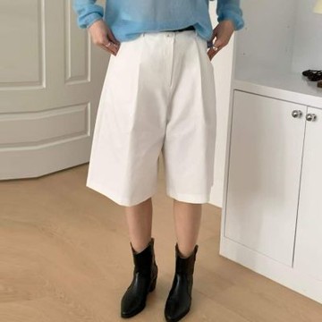 正韓五分褲 氣球休閒五分褲CPC1043-創翊韓都