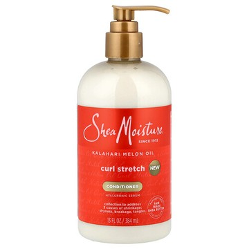 SheaMoisture, 護髮素，卷髮拉伸，卡拉哈裏甜瓜油，13 液量盎司（384 毫升）