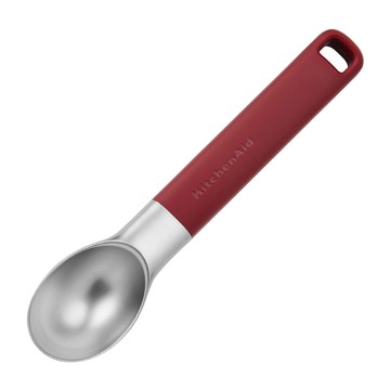 KitchenAid 美國 冰淇淋杓(櫻桃紅6.5cm) / 挖球器 挖球杓 叭噗挖杓 可機洗 洗碗機可洗