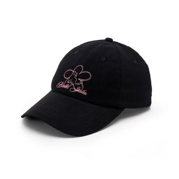 FILA 時尚LOGO帽-黑色 HTA-5016-BK