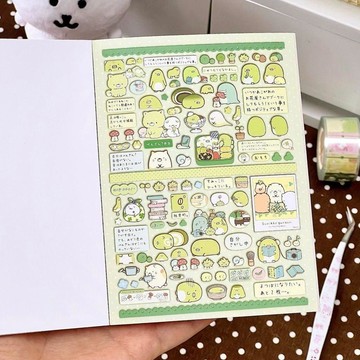 🔥臺灣熱賣🔥萌次方可愛貼紙書少女心滿滿可愛卡通周邊高顏值手賬diy萌趣貼紙熱賣款式