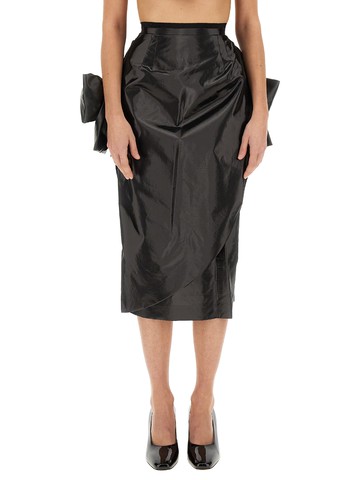 maison margiela skirt with bow