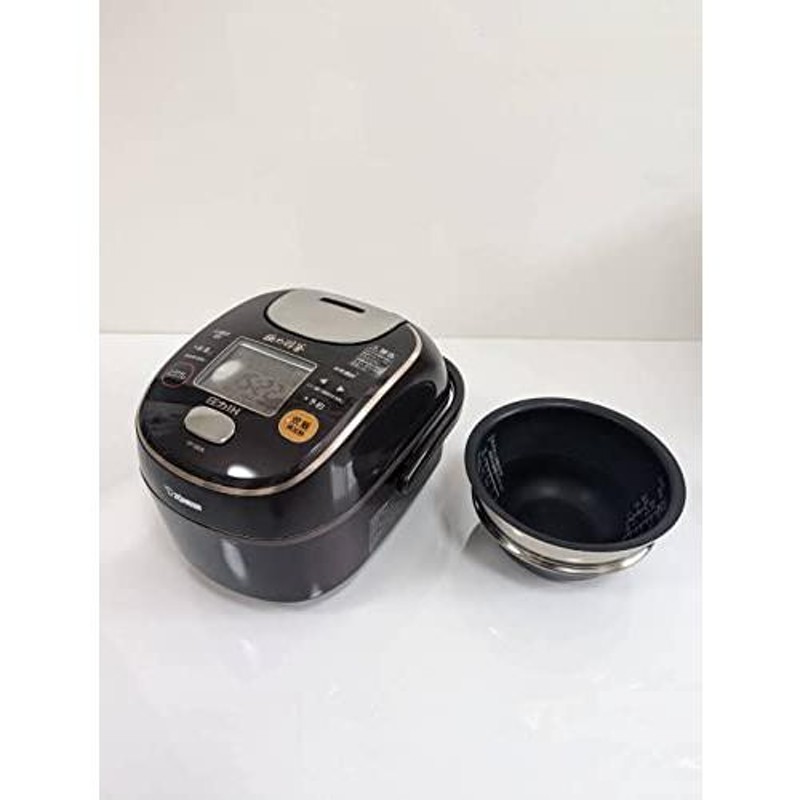 中古美品 象印 圧力IH炊飯ジャーNP-QA06 極め羽釜 3.5合炊き送料無料