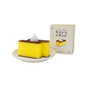 日本 長崎蛋糕造型海綿/百潔布/菜瓜布 4st (JN775-582)
