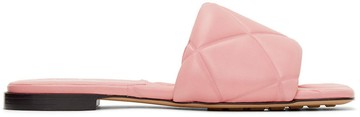 Bottega Veneta 粉色 Lido 凉鞋