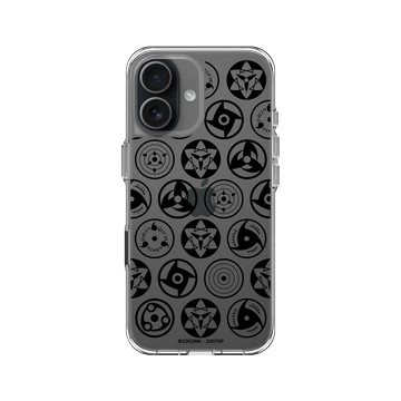 iPhone 17 Clear Case（相機按鈕） 透明 - 火影忍者 Naruto - 寫輪眼複製