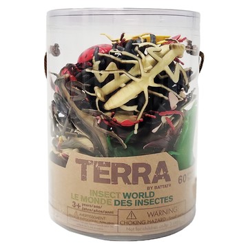 TERRA BY BATTAT 模型玩具 昆蟲 Set 60件裝  1組