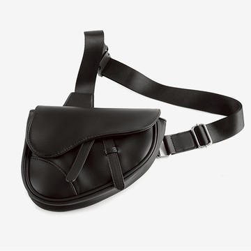 【BRAVOMART】時尚輕巧男女通用單肩包 斜跨包 胸包 馬鞍包 送禮 生日 男生 禮物推薦 聖誕節 交換禮物