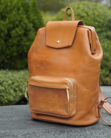 MOOS 　美式復古 醫生包口金背包