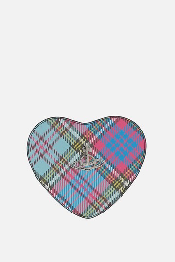 VIVIENNE WESTWOOD Louise Heart textured faux leather shoulder bag Woman