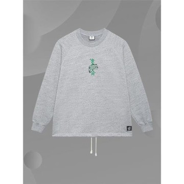 Lining/李寧正品反伍BADFIVE少不入川男子寬松套頭衛衣AWDSJ07