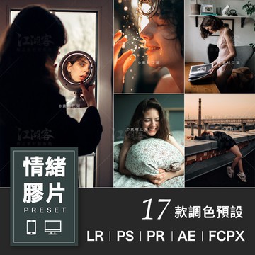 Lightroom濾鏡 | lr預設俄羅斯情緒膠片PS人像調色PR|FCPX潑辣修圖濾鏡lightroom