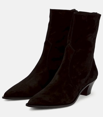 Aquazzura Brunswick suede ankle boots