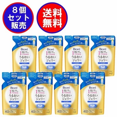 【8個セット販売：送料込】ビオレ うるおいジェリー しっとり つめかえ用 160ml
