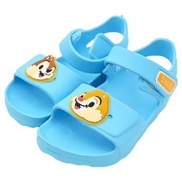 Disney 迪士尼 CHIP 'N' DALE 奇奇蒂蒂 兒童款 立體造型防水涼鞋 經典人物設計 輕量舒適 快乾  180mm