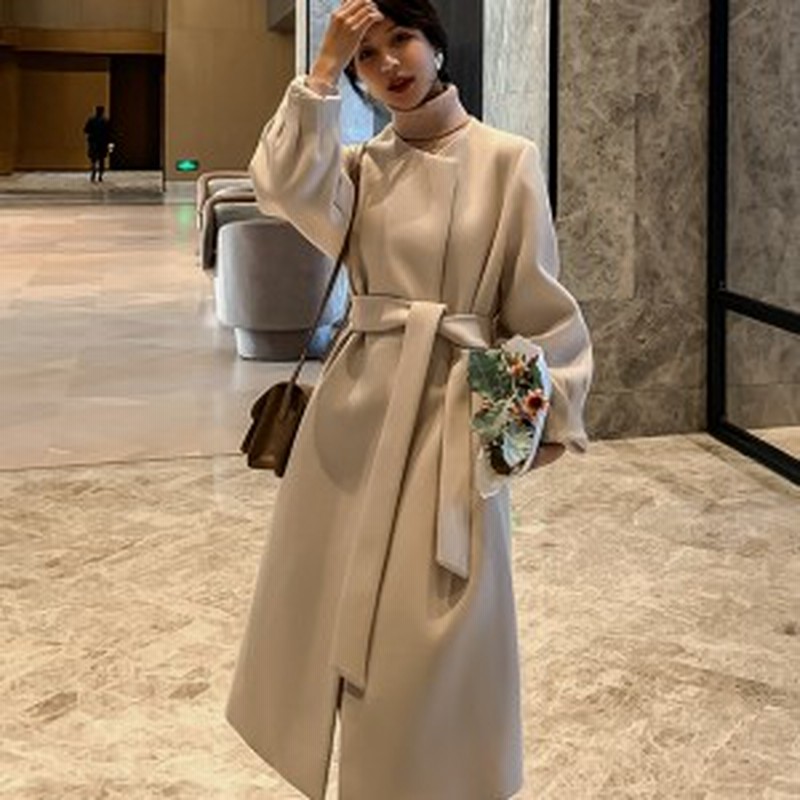 即納あり 2色 コート きれいめ シンプル ノーカラーコート ミモレ丈 アウター ジャケット レディース 春 秋 冬 10代 代 30代 ミドル丈 通販 Lineポイント最大4 0 Get Lineショッピング