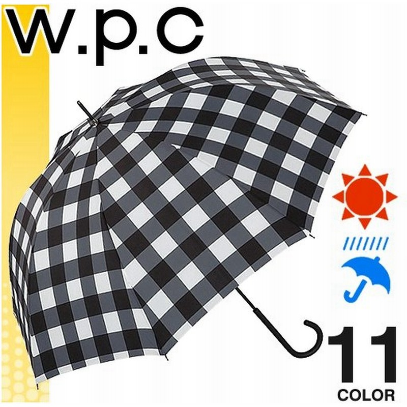 Wpc W P C 傘 日傘 長傘 レディース メンズ ベーシック ジャンプ アンブレラ 晴雨兼用傘 Uvカット おしゃれ 大きめ ブランド 丈夫 軽量 撥水 紫外線対策 通販 Lineポイント最大0 5 Get Lineショッピング