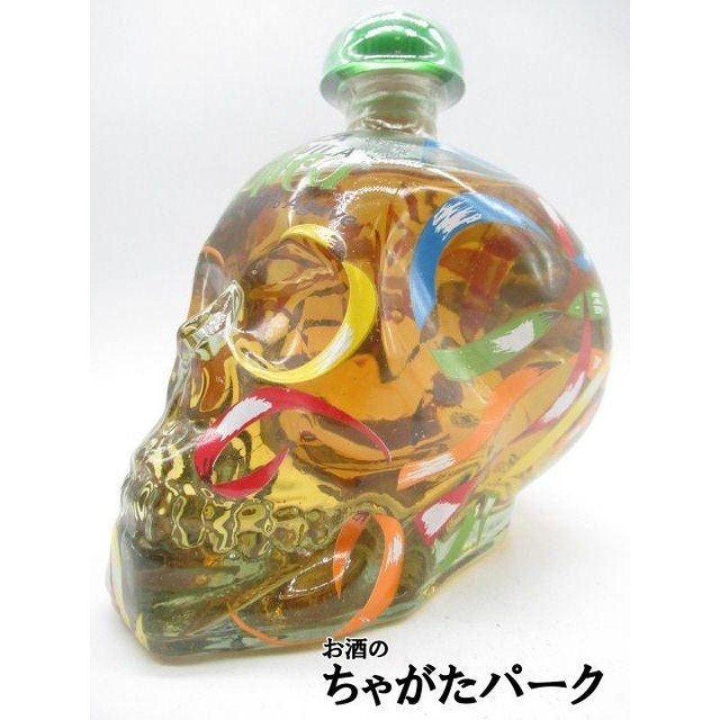 ラ ティリカ レポサド スカルボトル 40度 750ml □装飾ドクロ | LINE ...