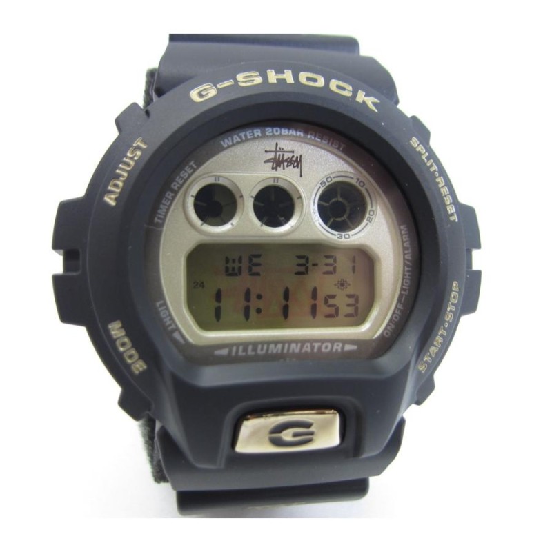 G-SHOC CASIO カシオ DW-6900STS-9JR STUSSY 25TH ANNIVERSARY メンズ