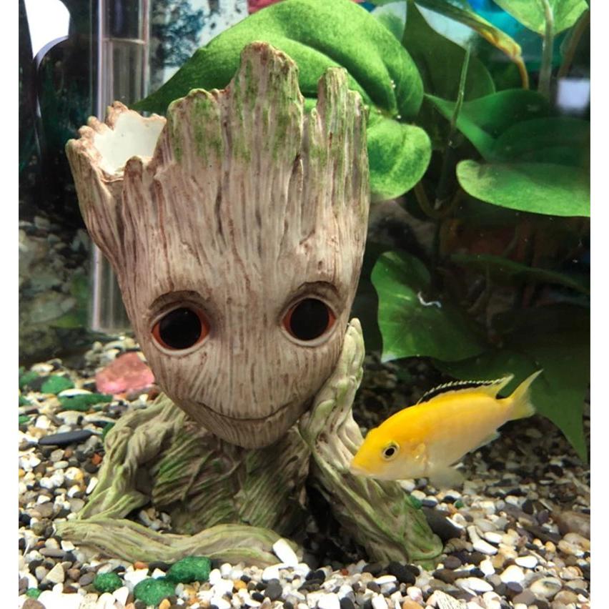アクアリウム かわいい ツリーマン インテリア オブジェ オーナメント 水族館 飾り 樹脂 水槽 装飾 熱帯魚 金魚 鑑賞魚 通販  LINEポイント最大0.5%GET LINEショッピング