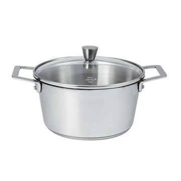 法國 1826復刻系列 不鏽鋼燉鍋20公分 F20MV(附玻璃鍋蓋)