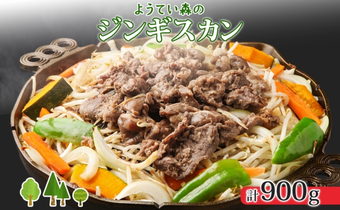 ようてい森のジンギスカン 300g×3パック ジンギスカン グルメ ジビエ お取り寄せ 羊肉 成吉思汗 BBQ パーティー 羊 焼肉 ラム 小分け 夕食 夜食 お土産 エムアンドエフサービス 送料無料 北海道 倶知安町