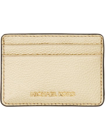 michael by michael kors card holder with logo