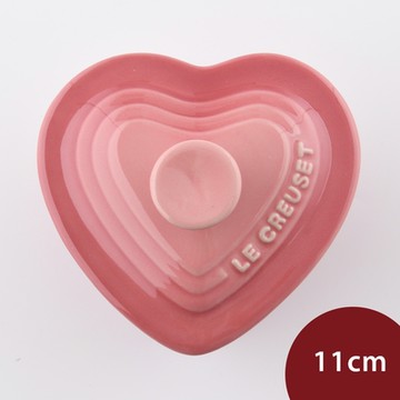 Le Creuset 愛心烤盅 11cm 薔薇粉