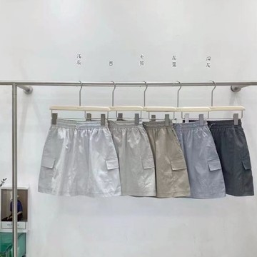 【太妮絲WA03】現貨 工裝褲裙 A字裙 顯瘦 工裝裙 短裙 夏天女裝 褲裙 美式 辣妹款 TINY GIRLS