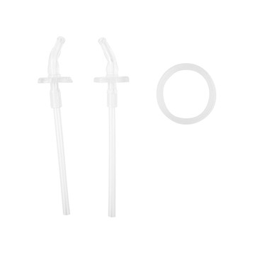 SKIP HOP 美國 不鏽鋼吸管水壺350ml 專用吸管2件組