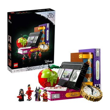 LEGO 樂高 Disney 迪士尼100週年典藏 43227 反派俱樂部 積木玩具  1盒  多色