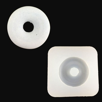 黏土工具 切模工具新款鏡面平安吊玉佩墜不帶孔手工滴膠模具光面石膏模具