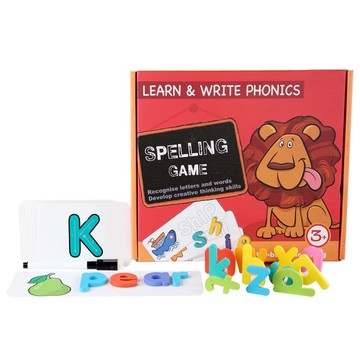 益智玩具 英文拼字 字母書寫早教學習組 拼圖 字卡 學習英文-雪倫小舖