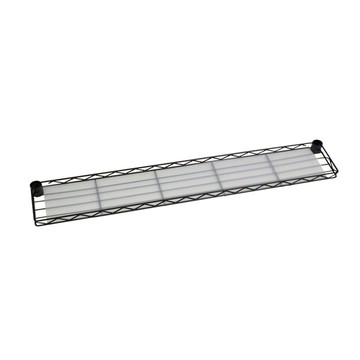 【品樂生活】90CM 層架專用烤漆半網附透明白PP板 1入 層架配件 鐵架配件 收納盤