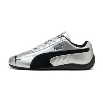 Puma Speedcat Metallic 男鞋 女鞋 銀黑色 賽車 運動 休閒鞋 40368901
