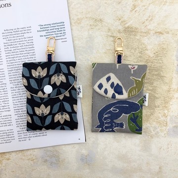 純棉布鋪棉卡套—學生證/悠遊卡/門禁卡