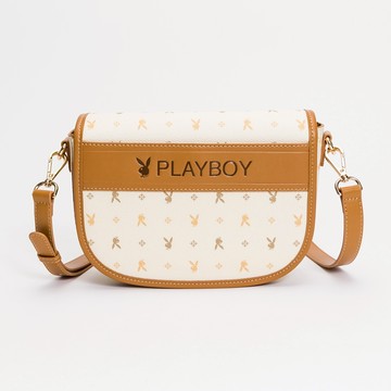 PLAYBOY - 馬鞍包 Dynamic系列 - 米色