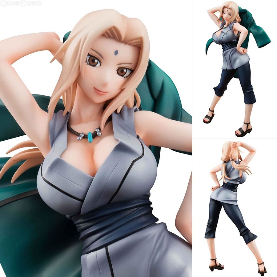 口コミ商品 - NARUTOギャルズ NARUTO-ナルト- 疾風伝 綱手 完成品