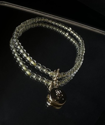 祈願 。黃金隕石 利比亞 隕石  手串 手鍊 如意珠寶 隕石 手鍊