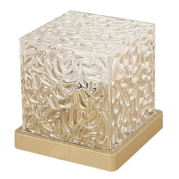 QiMart 極光多色動態水波紋燈 16色變換 遙控控制  G款-插電款