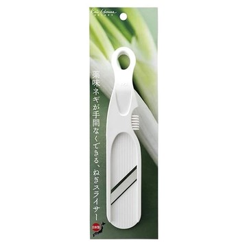 KAI 貝印 House 切蔥器 不鏽鋼刀刃 ABS塑膠本體 耐熱100度  白色  1個