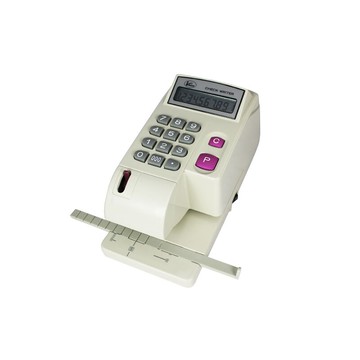 有購豐vison v300 微電腦中文支票機大液晶顯示螢幕 同樣金額可重覆打出