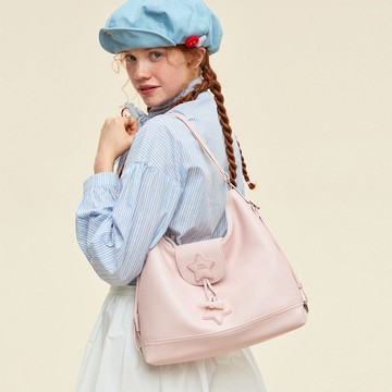 出走旗艦店 -春遊系列-春雨花遊兩用包