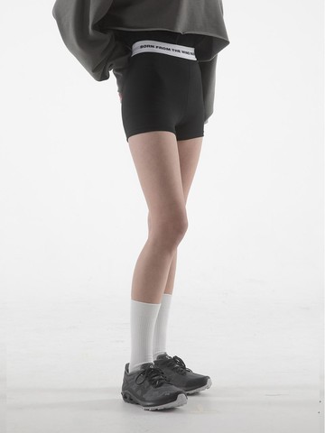 MWL BIKER SHORTS [BLACK]