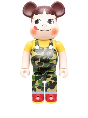 MEDICOM TOY - x BAPE Peko-chan BE@RBRICK figure - unisex - PVC - One Size - Green