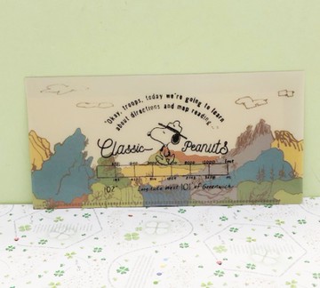 【震撼精品百貨】史奴比Peanuts Snoopy ~SNOOPY 長型文件夾-登山#84095