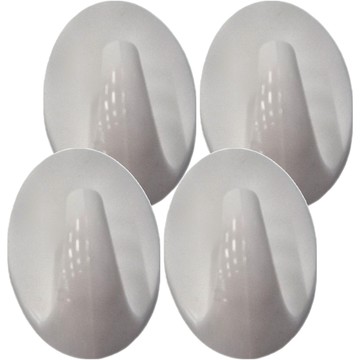 生活屋 橢圓形掛鉤 4個  8256  1組